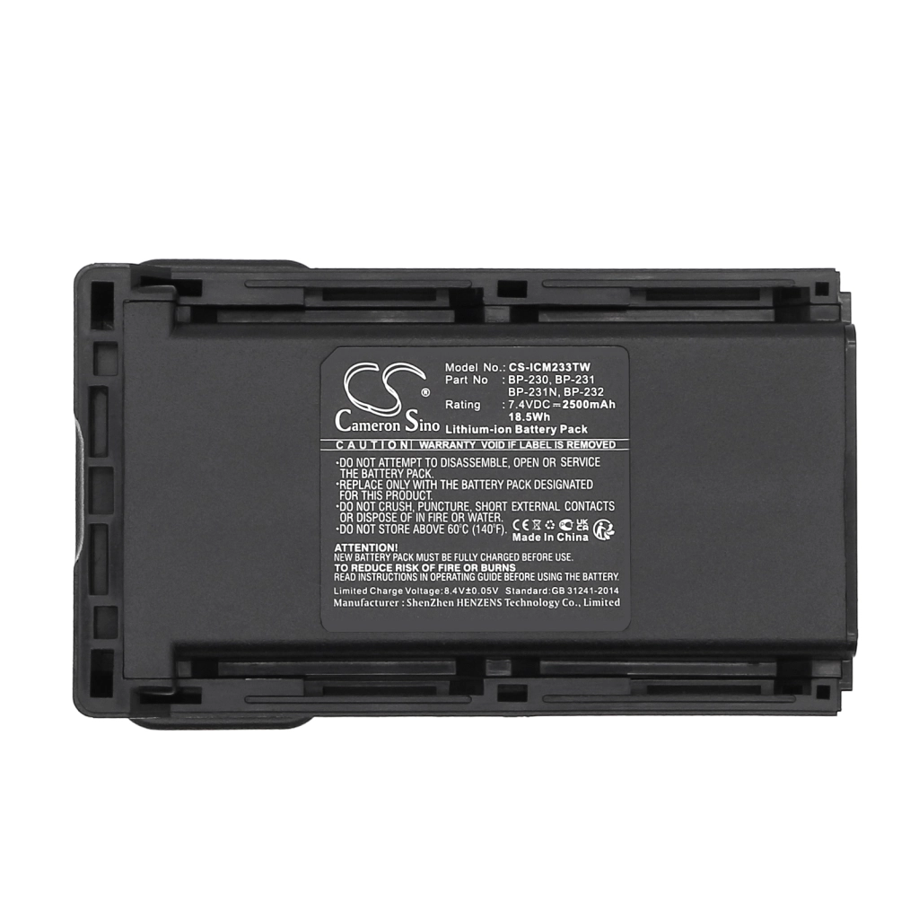 Two-Way Radio Battery Icom IC-F24