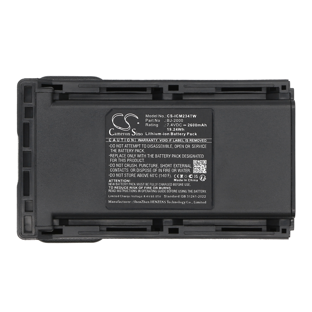 Two-Way Radio Battery Icom IC-F4261DT