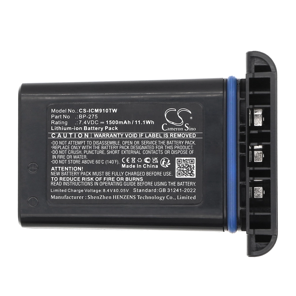 Two-Way Radio Battery Icom CS-ICM910TW