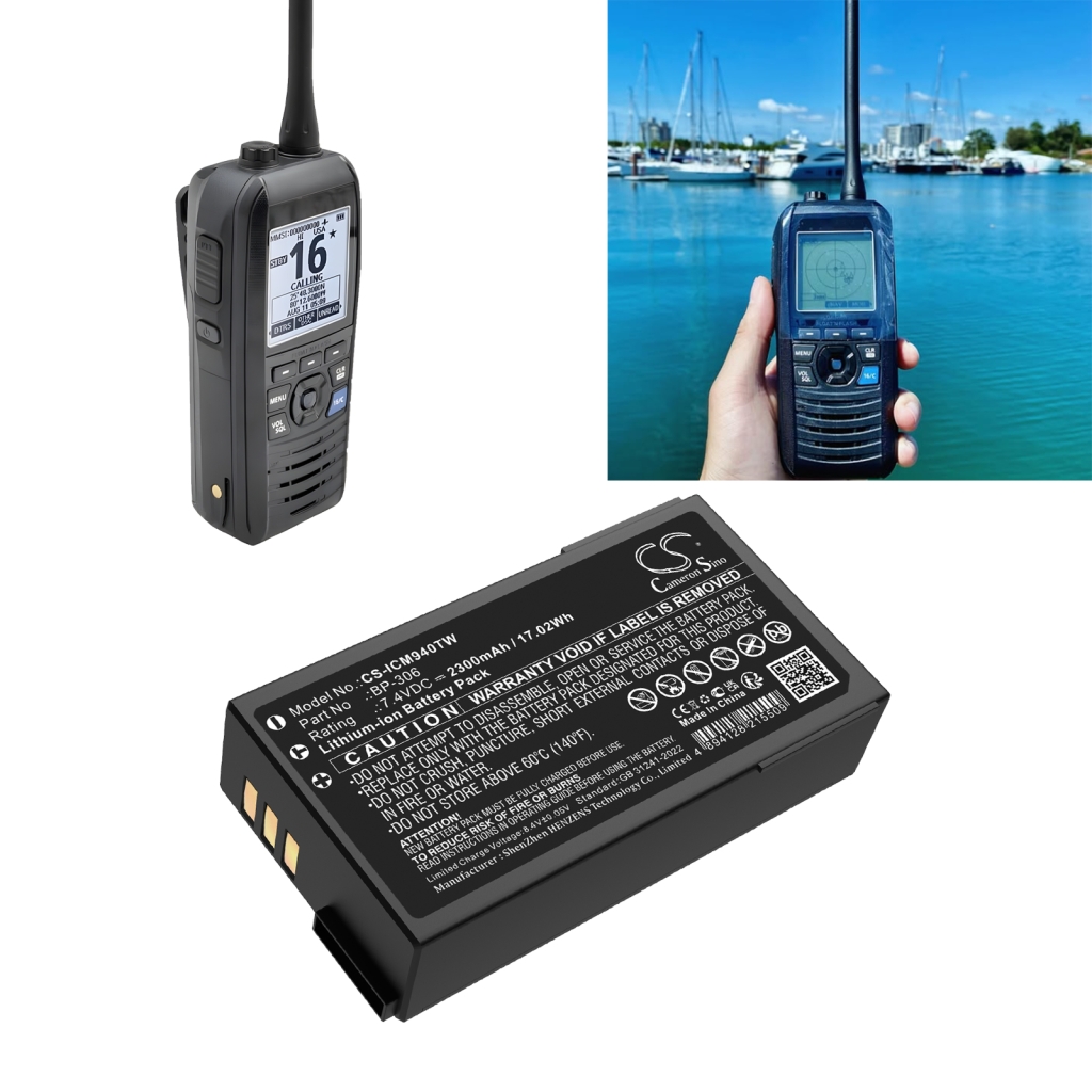 Batéria pre vysielačky Icom CS-ICM940TW