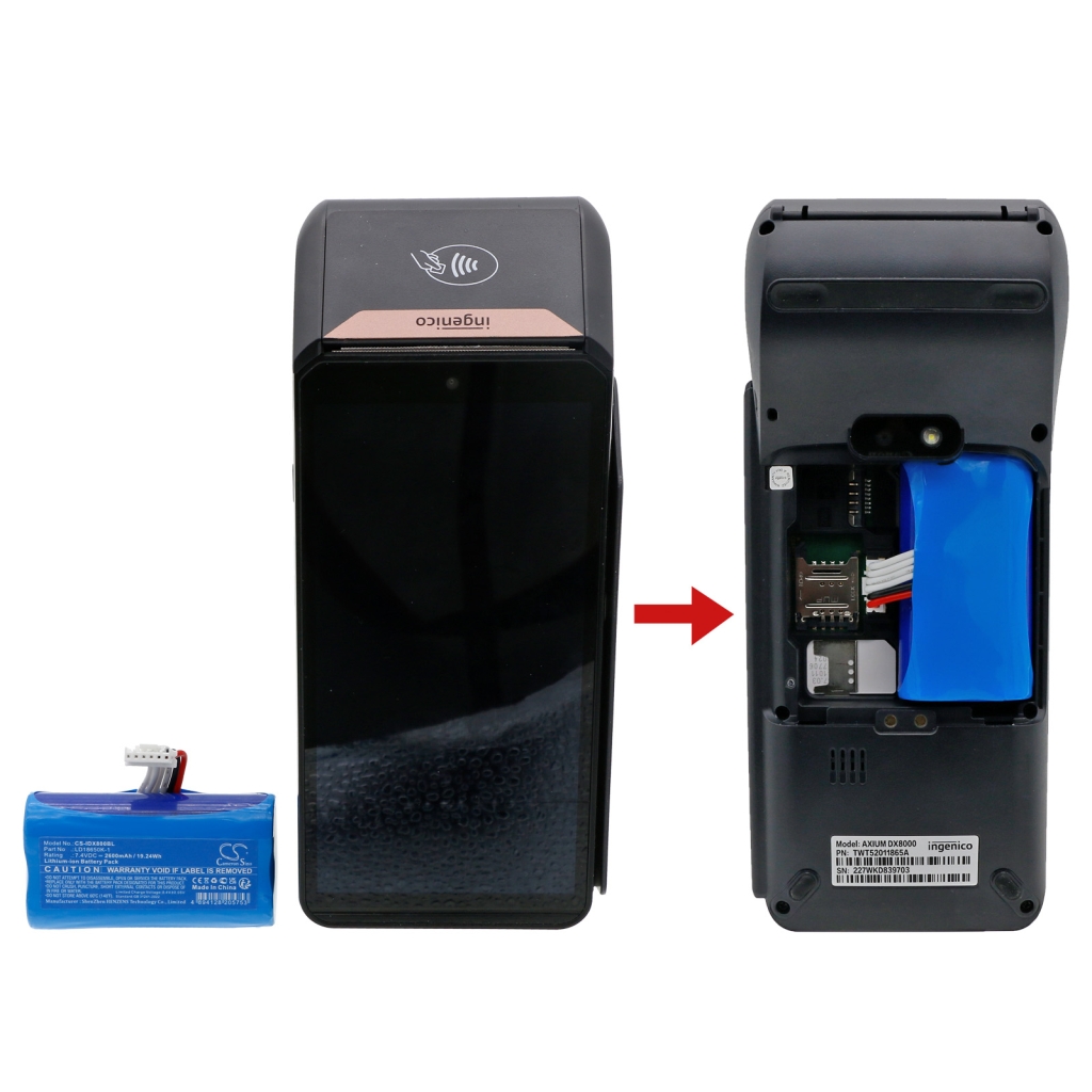 Battery Replaces LD18650K-1