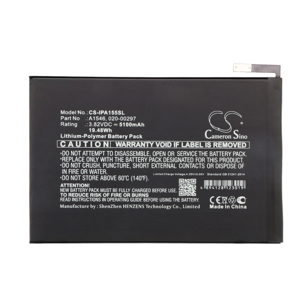 Batéria pre tablet Apple CS-IPA155SL