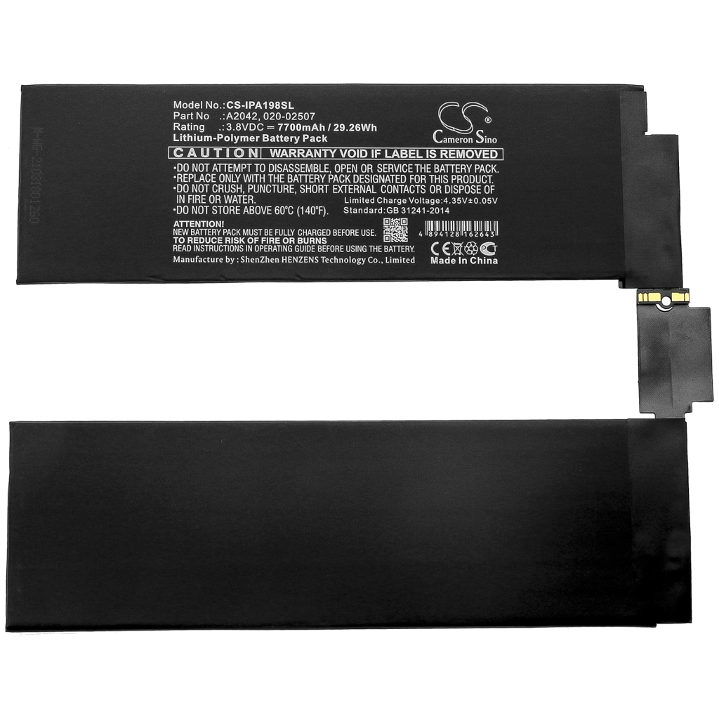 Batéria pre tablet Apple CS-IPA198SL