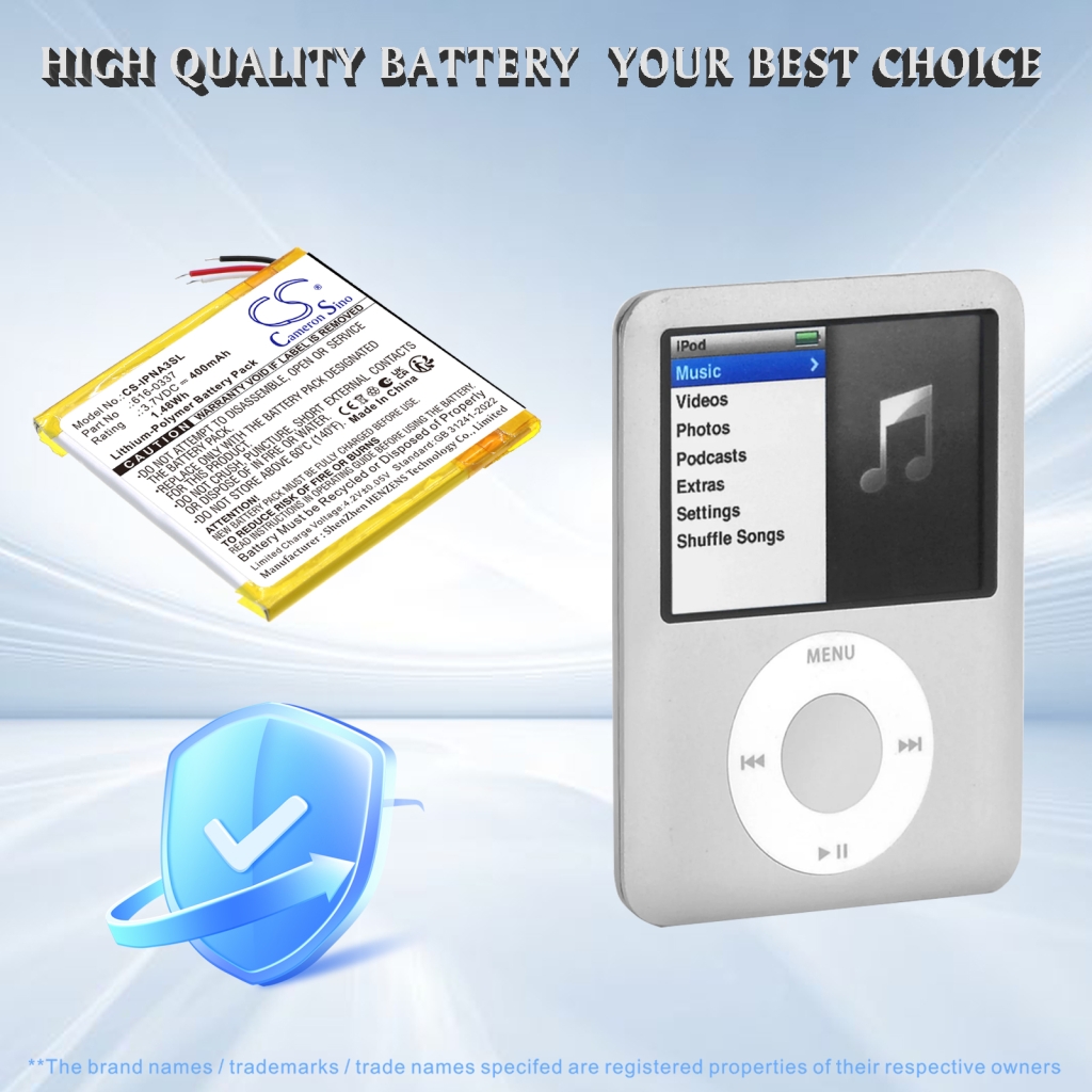 Baterie kompatibilní s Apple CS-IPNA3SL