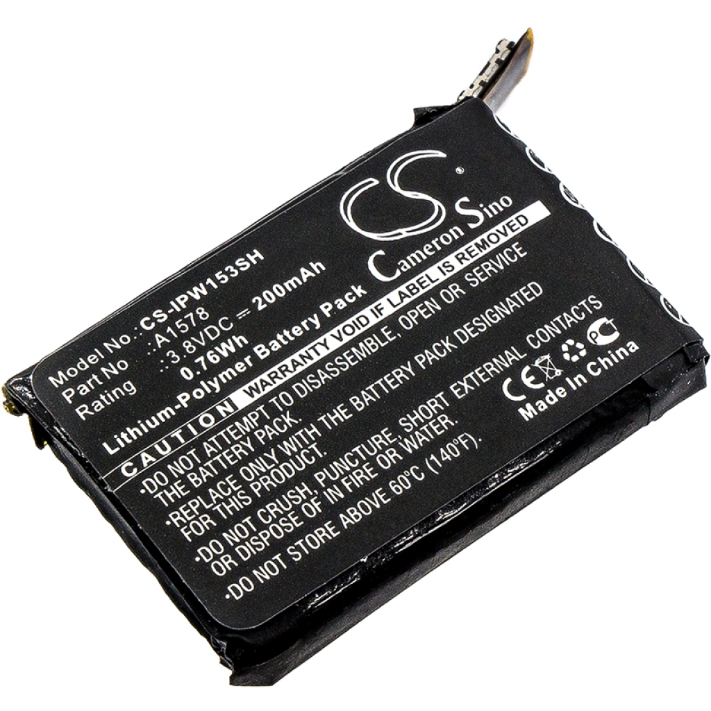 Batérie pre inteligentné hodinky Apple CS-IPW153SH