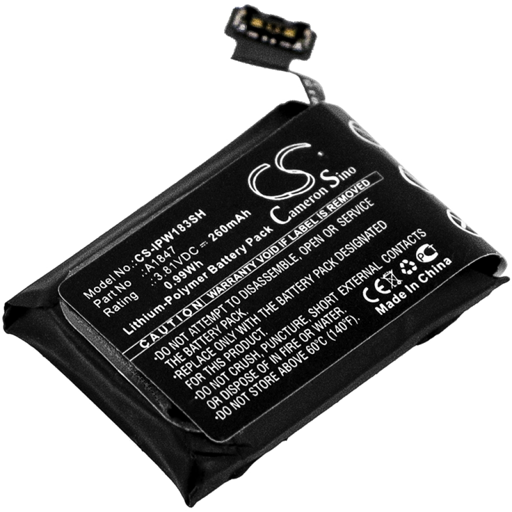 Batérie pre inteligentné hodinky Apple CS-IPW183SH