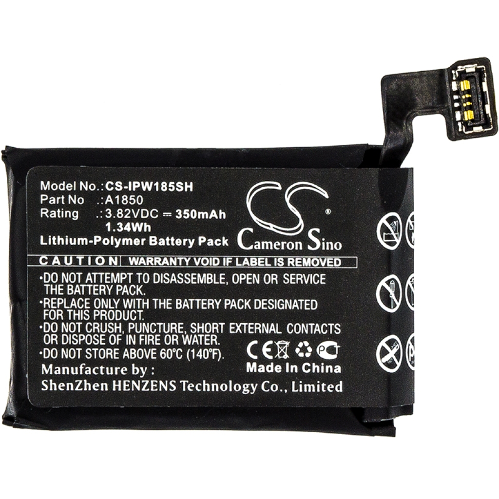 Batérie pre inteligentné hodinky Apple CS-IPW185SH