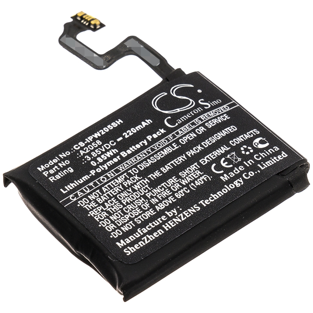 Batérie pre inteligentné hodinky Apple CS-IPW205SH
