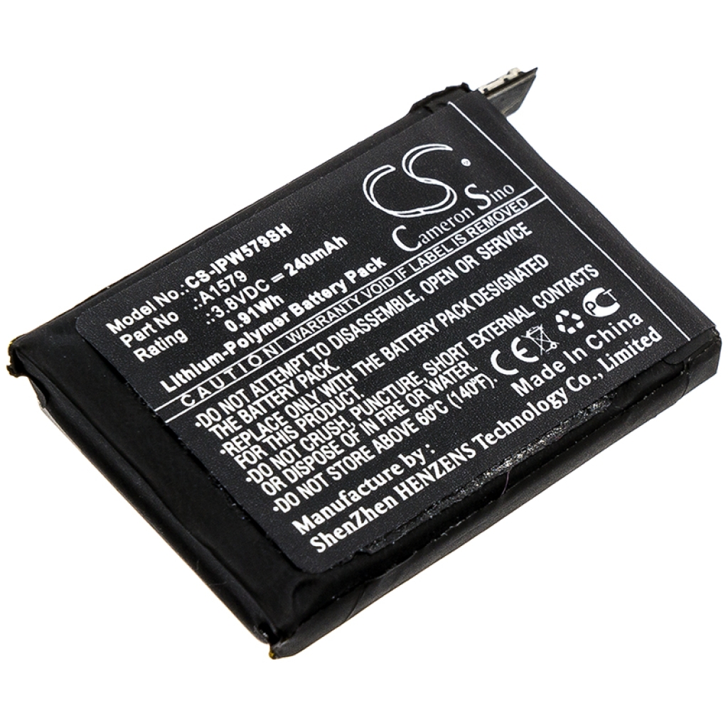 Batérie pre inteligentné hodinky Apple CS-IPW579SH