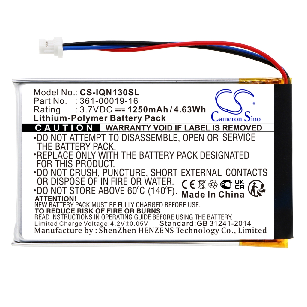 Batéria GPS, navigátora Garmin CS-IQN130SL