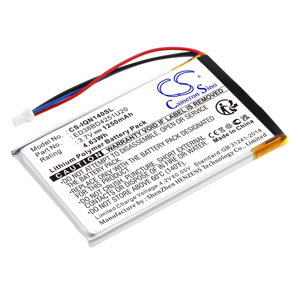 Batéria GPS, navigátora Garmin CS-IQN140SL