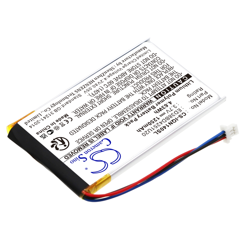 Batéria GPS, navigátora Garmin CS-IQN140SL