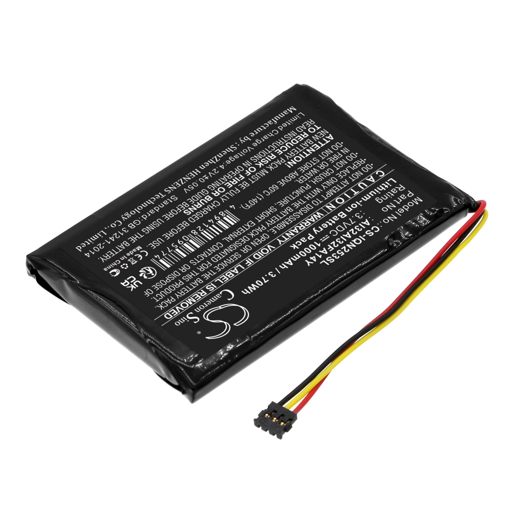 Batéria GPS, navigátora Garmin CS-IQN253SL