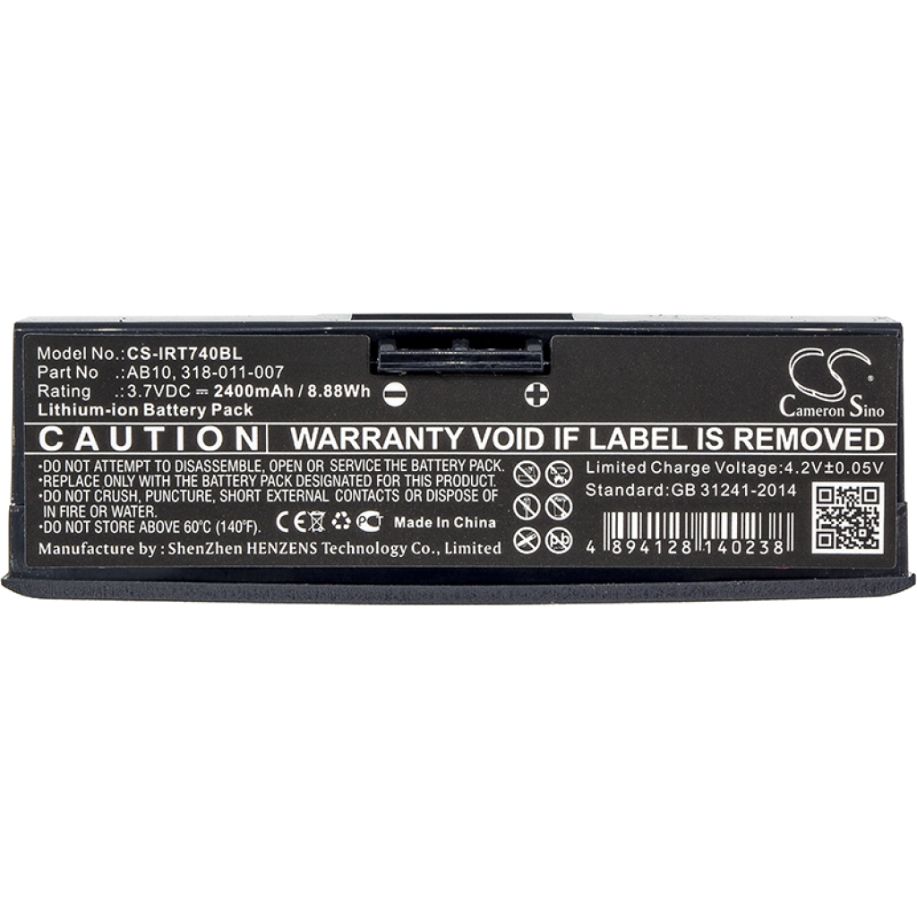 Batéria pre čiarový kód, skener Intermec CS-IRT740BL