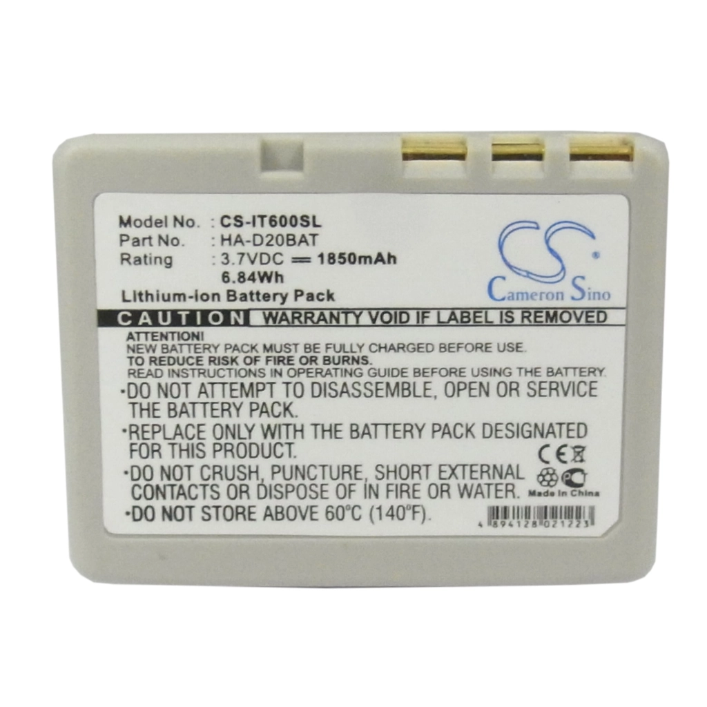 BarCode, Scanner Battery Casio IT-800
