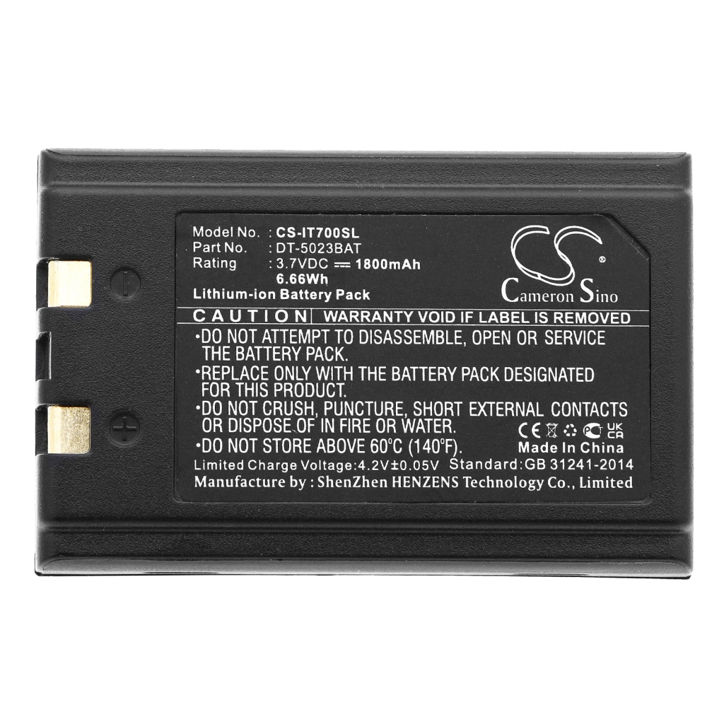 BarCode, Scanner Battery Symbol SPT1834