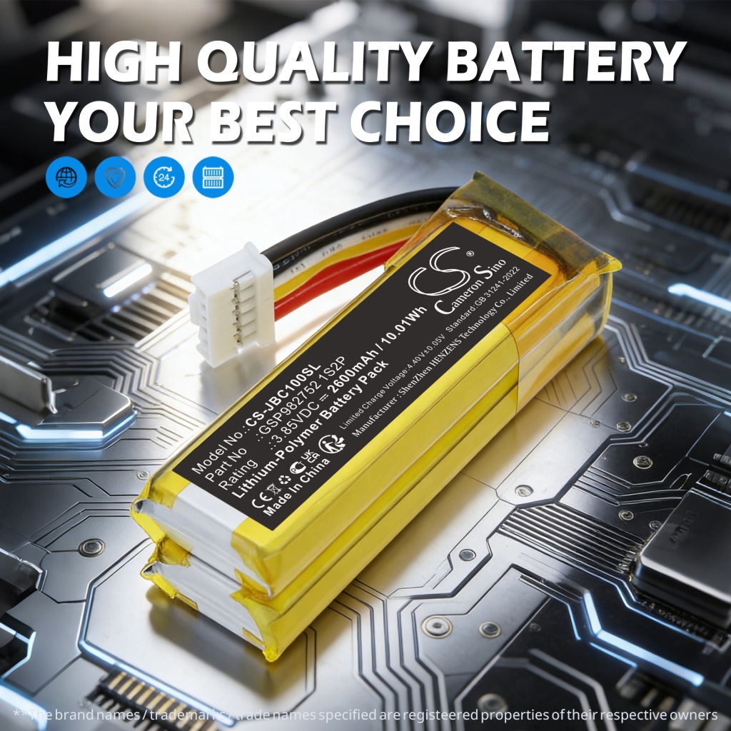 Baterie kompatibilní s Jbl CS-JBC100SL