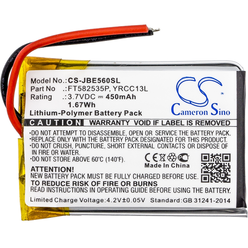 Batéria do bezdrôtovej náhlavnej súpravy Jbl CS-JBE560SL
