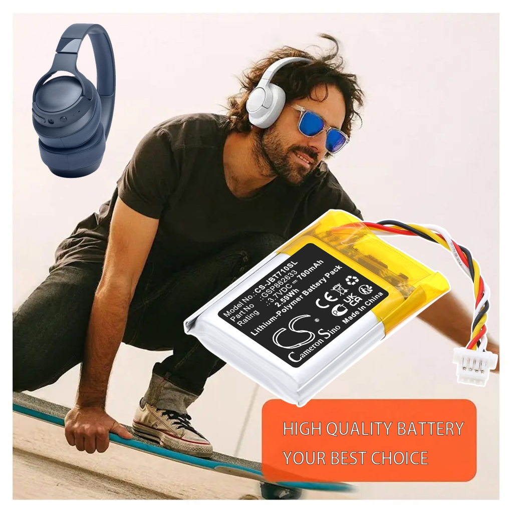 Wireless Headset Battery Jbl CS-JBT710SL