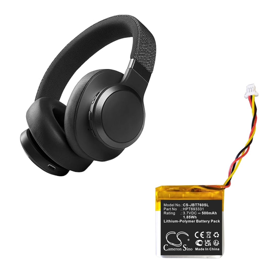 Baterie do bezdrátových sluchátek a headsetů Jbl CS-JBT760SL
