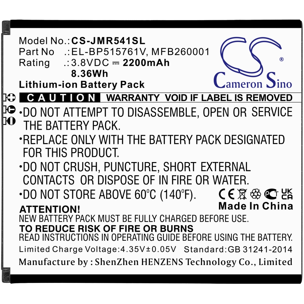 Batéria hotspotu Jio CS-JMR541SL