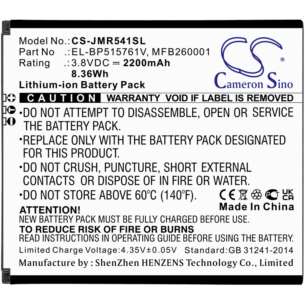 Batéria hotspotu Jio CS-JMR541SL