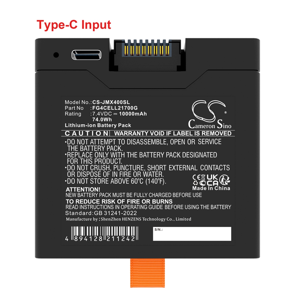 Speaker Battery Jbl CS-JMX400SL