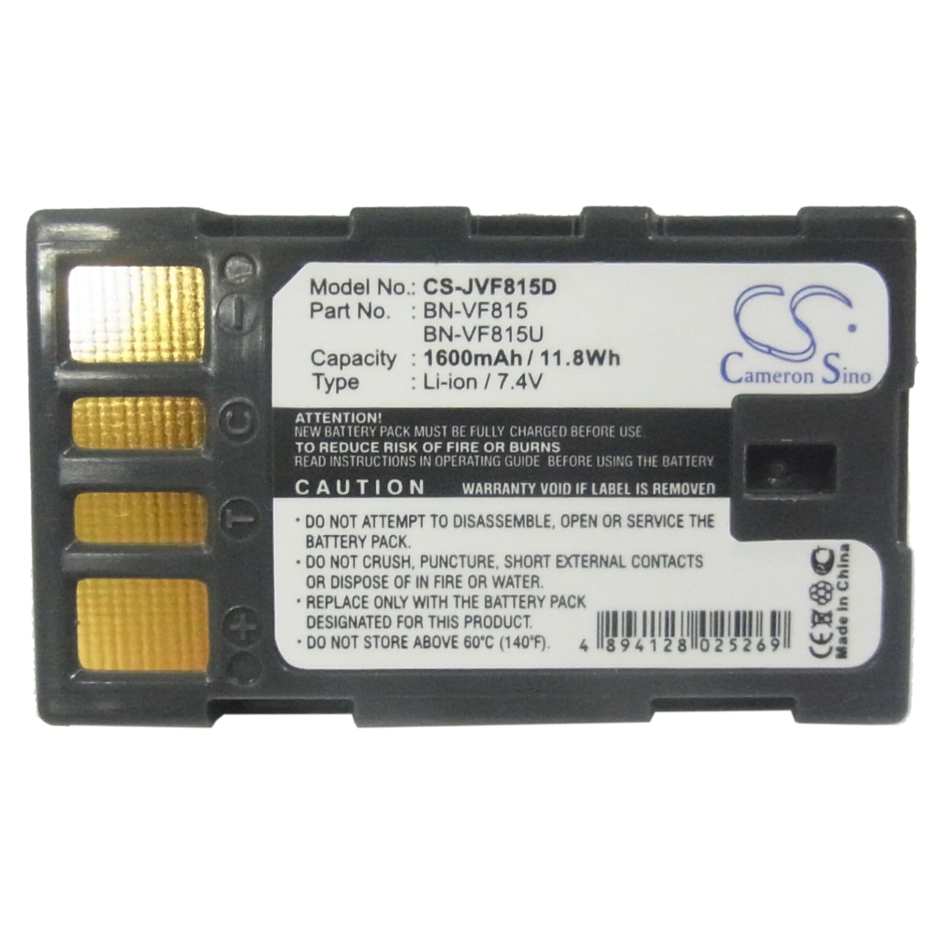 Camera Battery JVC GZ-MG361US
