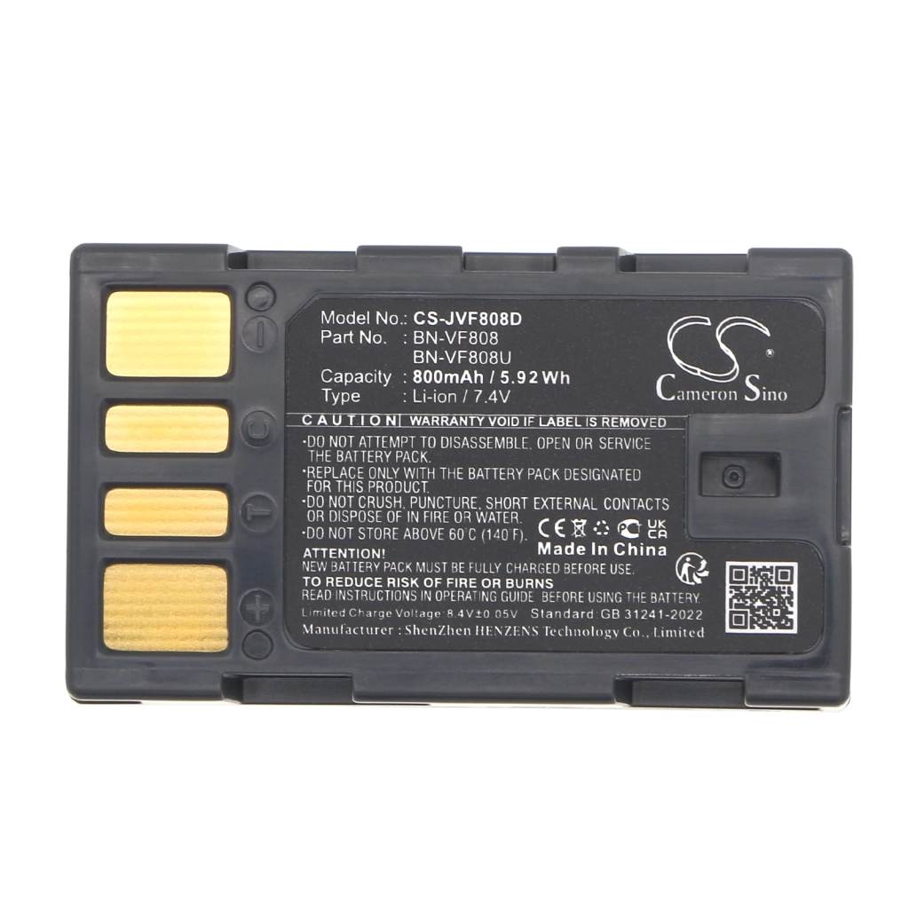 Camera Battery JVC GZ-HD6EK