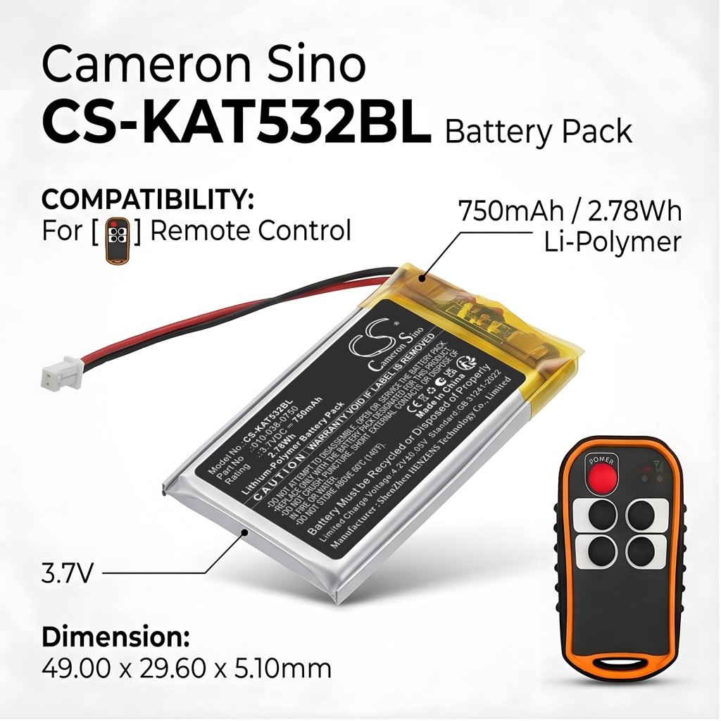 Batéria kompatibilné s Kar-tech CS-KAT532BL