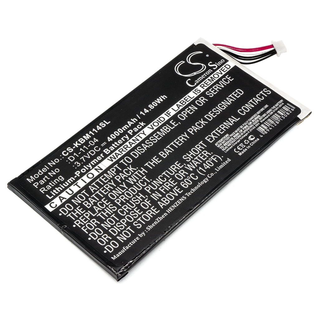 Batérie pre elektronické knihy, elektronické čítačky Kobo CS-KBM114SL