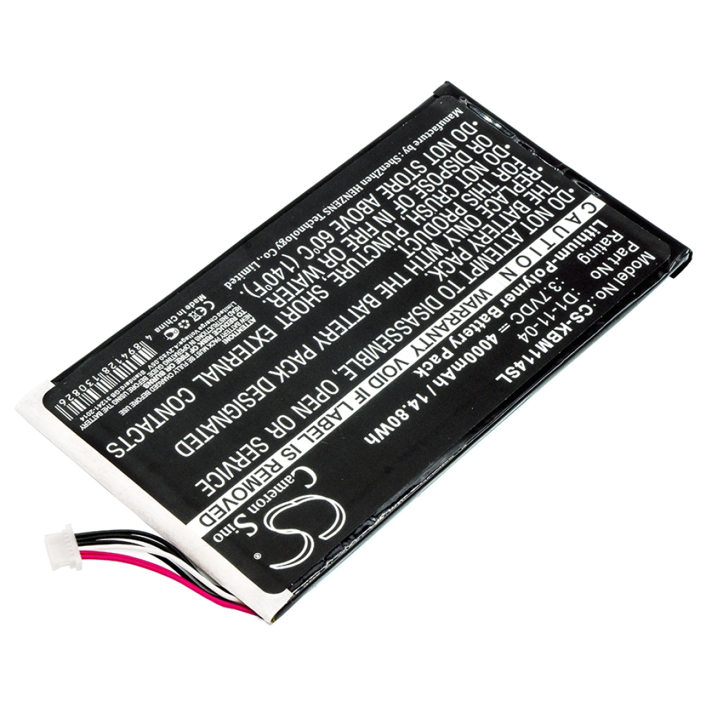 Batérie pre elektronické knihy, elektronické čítačky Kobo CS-KBM114SL