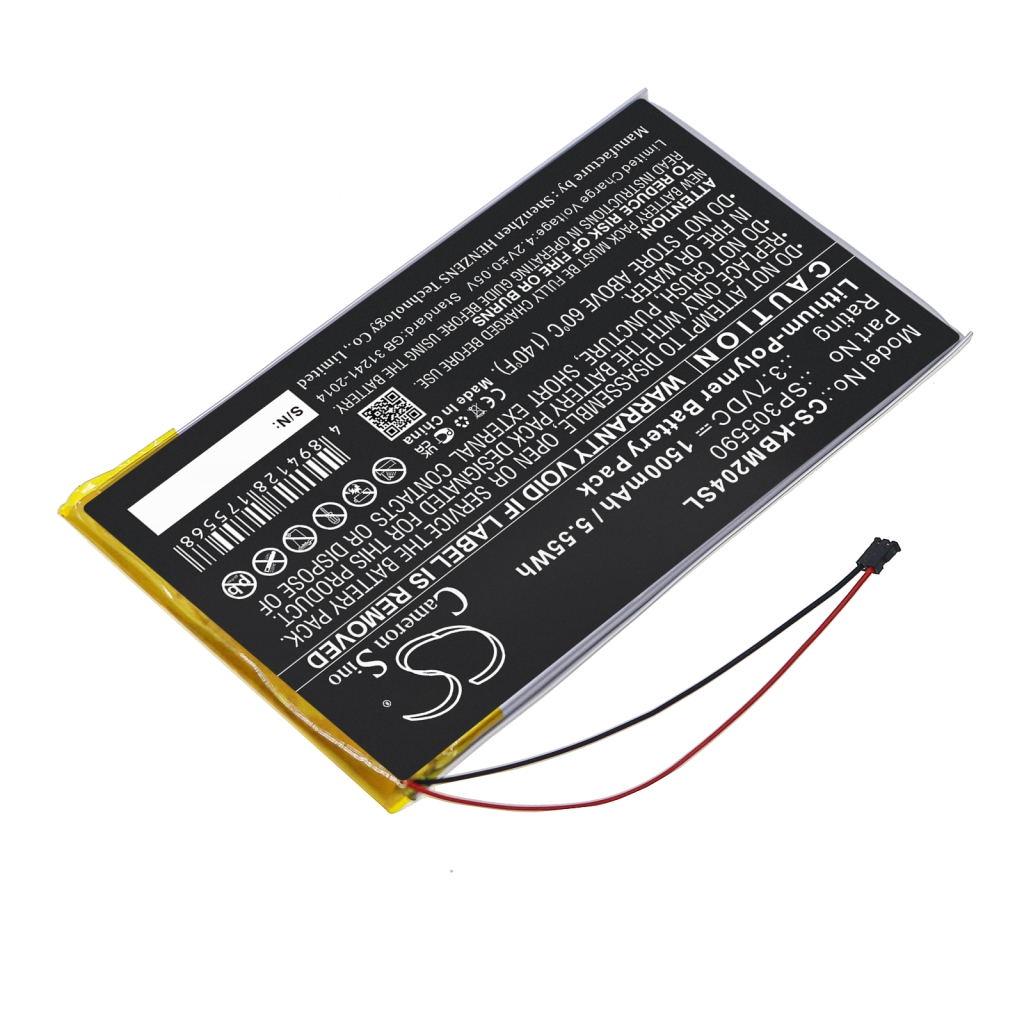 Batérie pre elektronické knihy, elektronické čítačky Kobo CS-KBM204SL