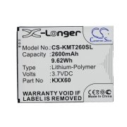 CS-KMT260SL<br />Batérie pre   nahrádza batériu KXX60-FHABC009886