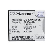 CS-KMX500SL<br />Batérie pre   nahrádza batériu KAX50