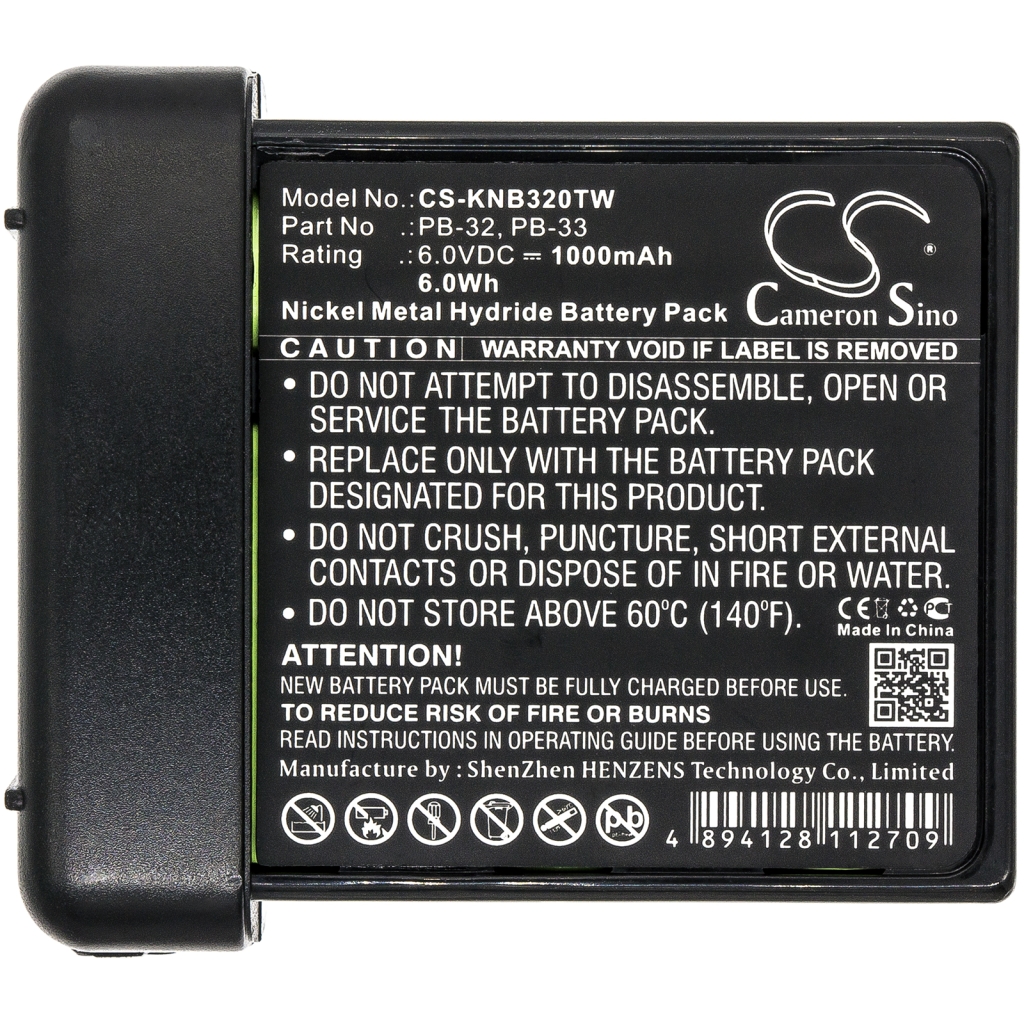 Batéria pre vysielačky Kenwood CS-KNB320TW