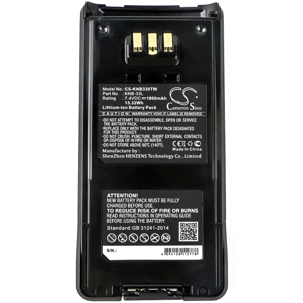 Batéria pre vysielačky Kenwood CS-KNB330TW