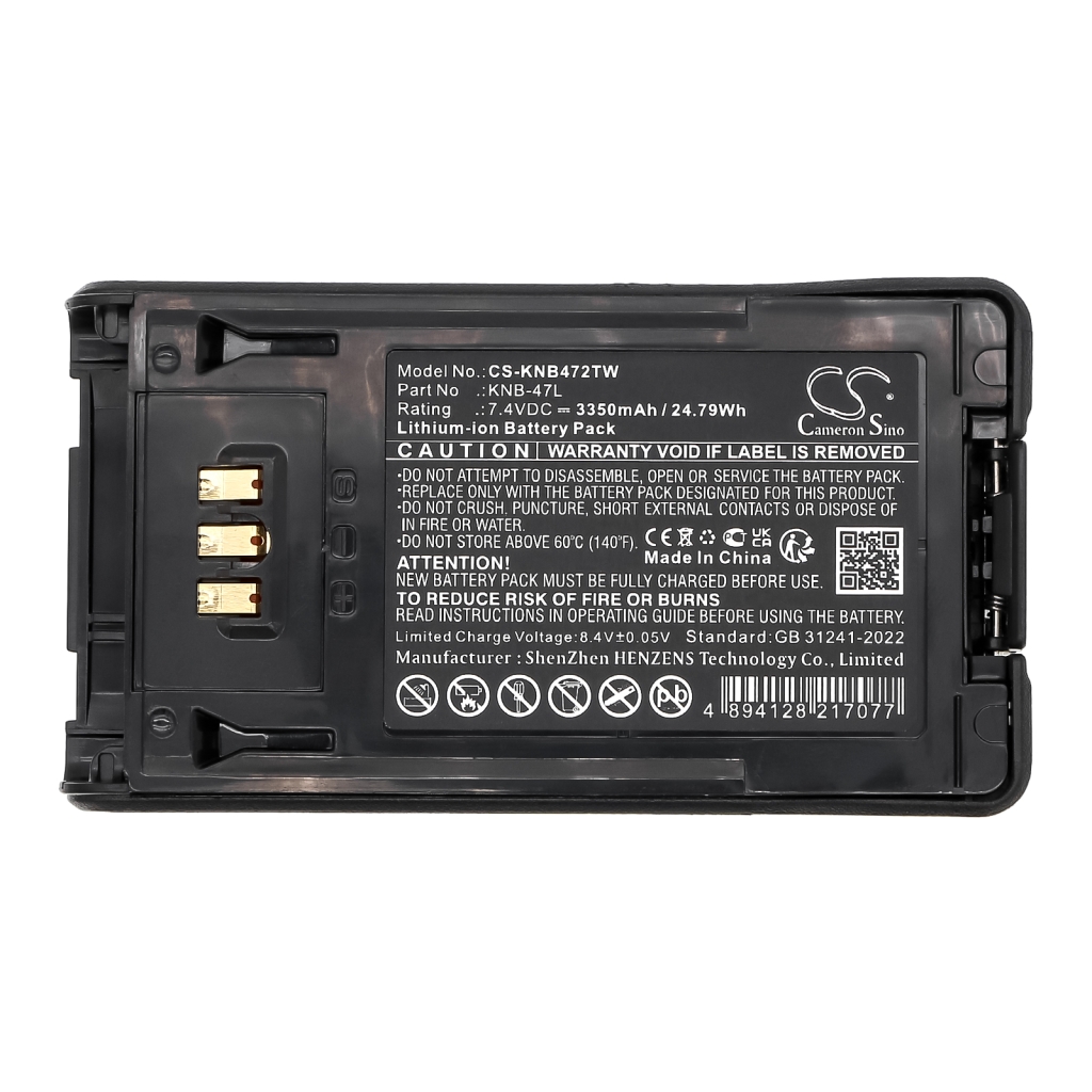 Baterie do vysílaček Kenwood CS-KNB472TW