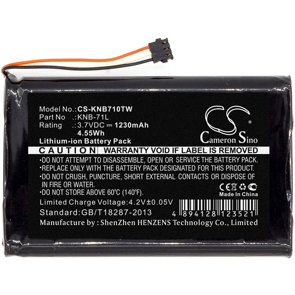 Batéria pre vysielačky Kenwood CS-KNB710TW