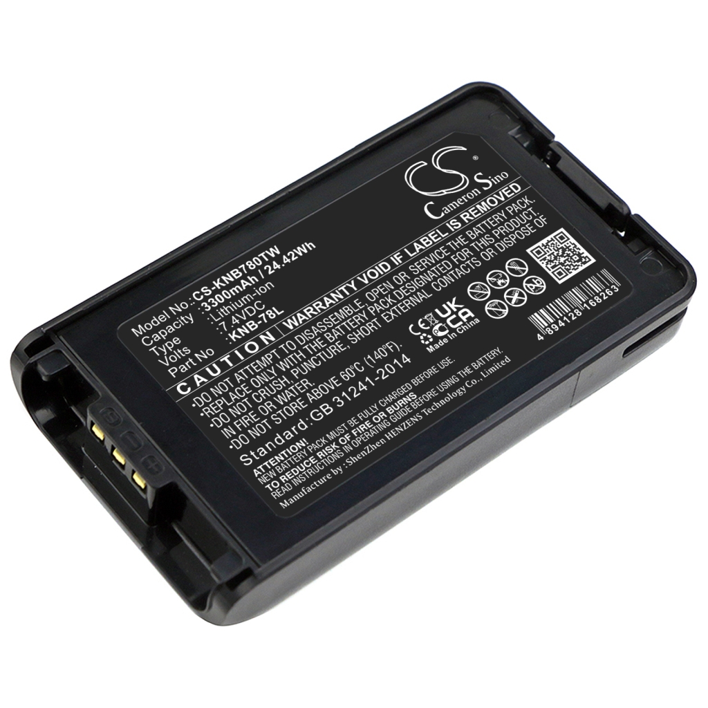 Two-Way Radio Battery Kenwood TK-3140