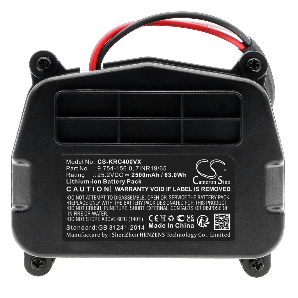 Karcher Batérie do vysávača CS-KRC400VX