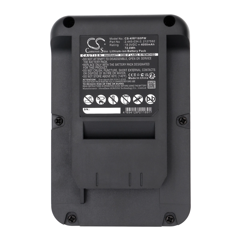 Batéria pre elektrické náradie Karcher CS-KRF180PW