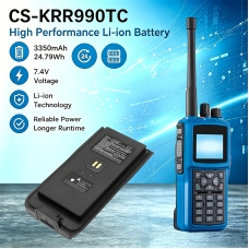 Compatible battery replacement for Kirisun KB-98A,KB-990