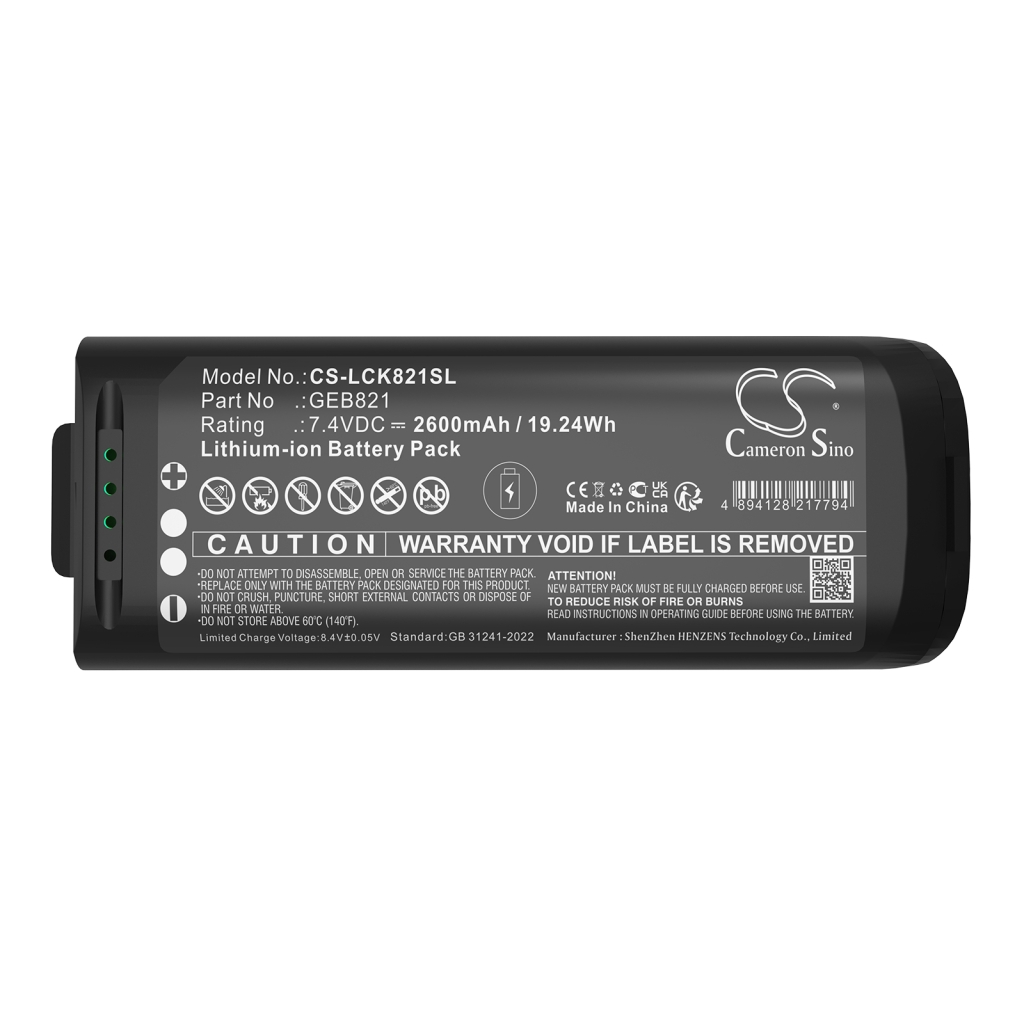 Power Tools Battery Leica CS-LCK821SL