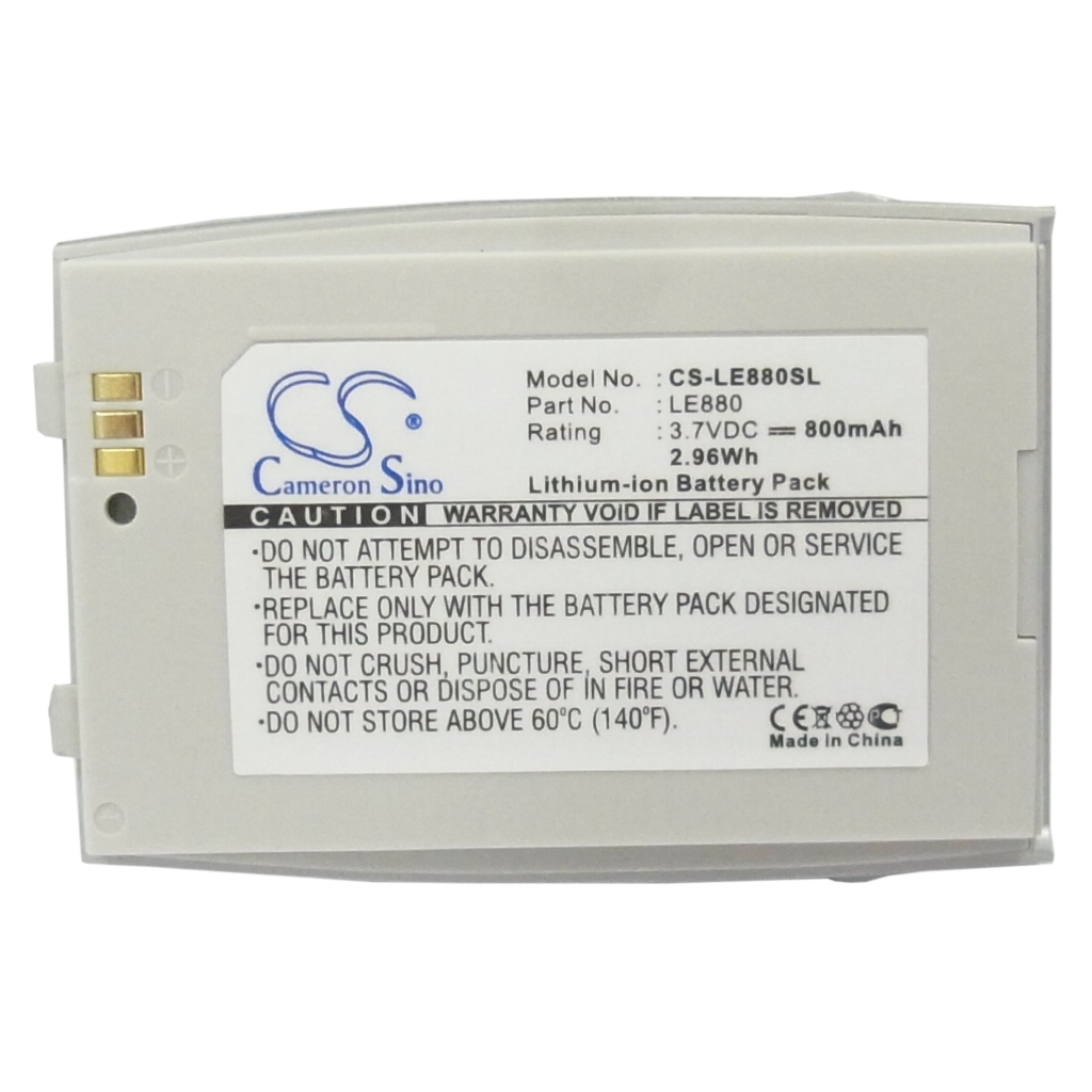 Batérie pre mobilné telefóny LG CS-LE880SL