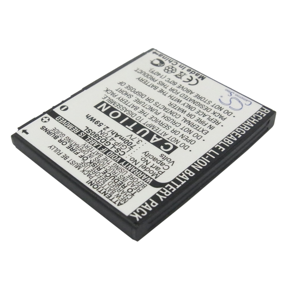 Batérie pre mobilné telefóny LG CS-LGD580SL