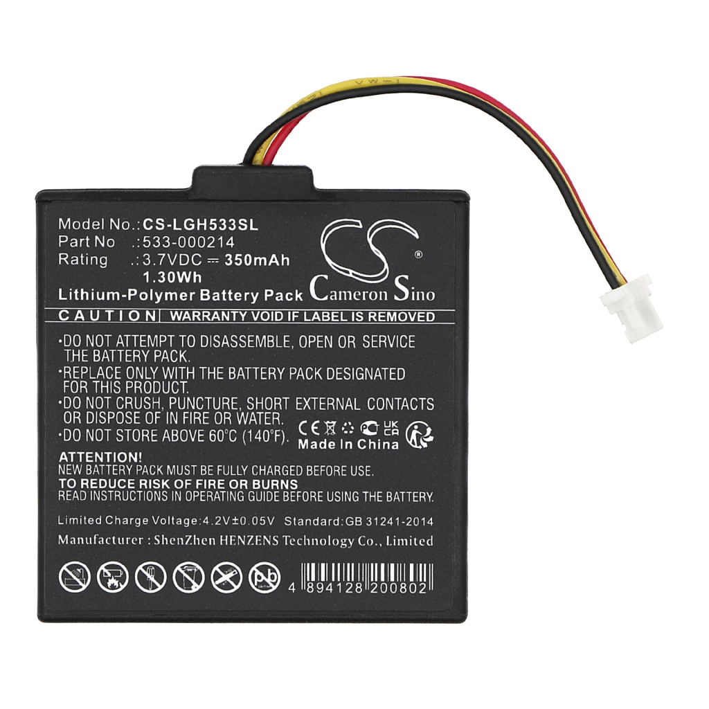 Batéria do bezdrôtovej náhlavnej súpravy Logitech CS-LGH533SL