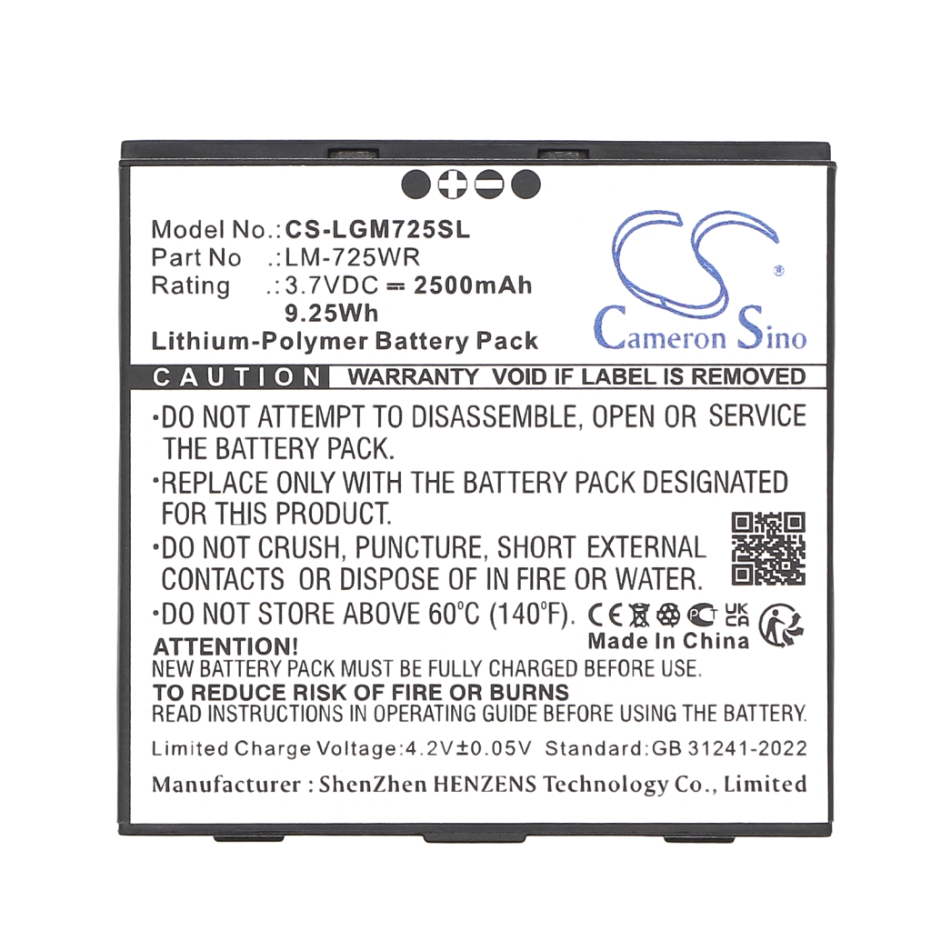Hotspot Battery Lg CS-LGM725SL