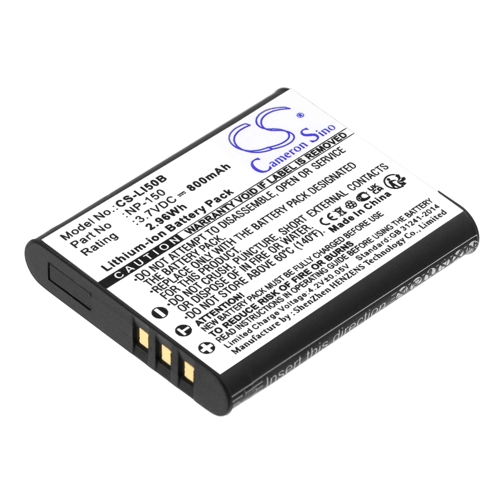 Camera Battery PENTAX Optio WG-2 GPS