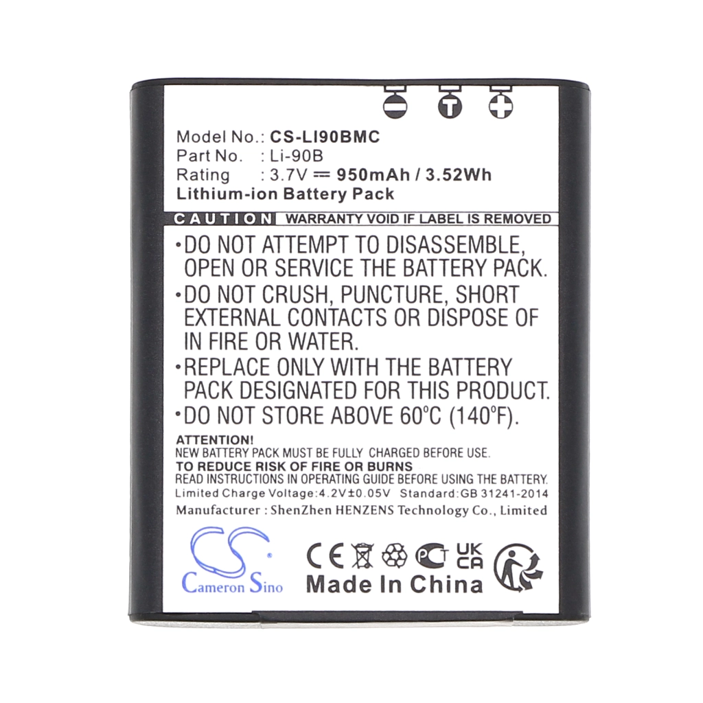 Camera Battery Olympus Tough TG-1